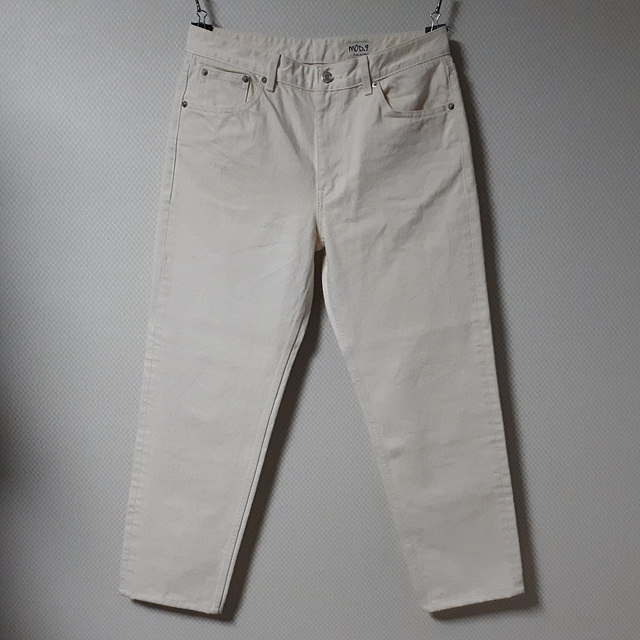 31/모드나인 MOD1 크롭 크림진/31-561