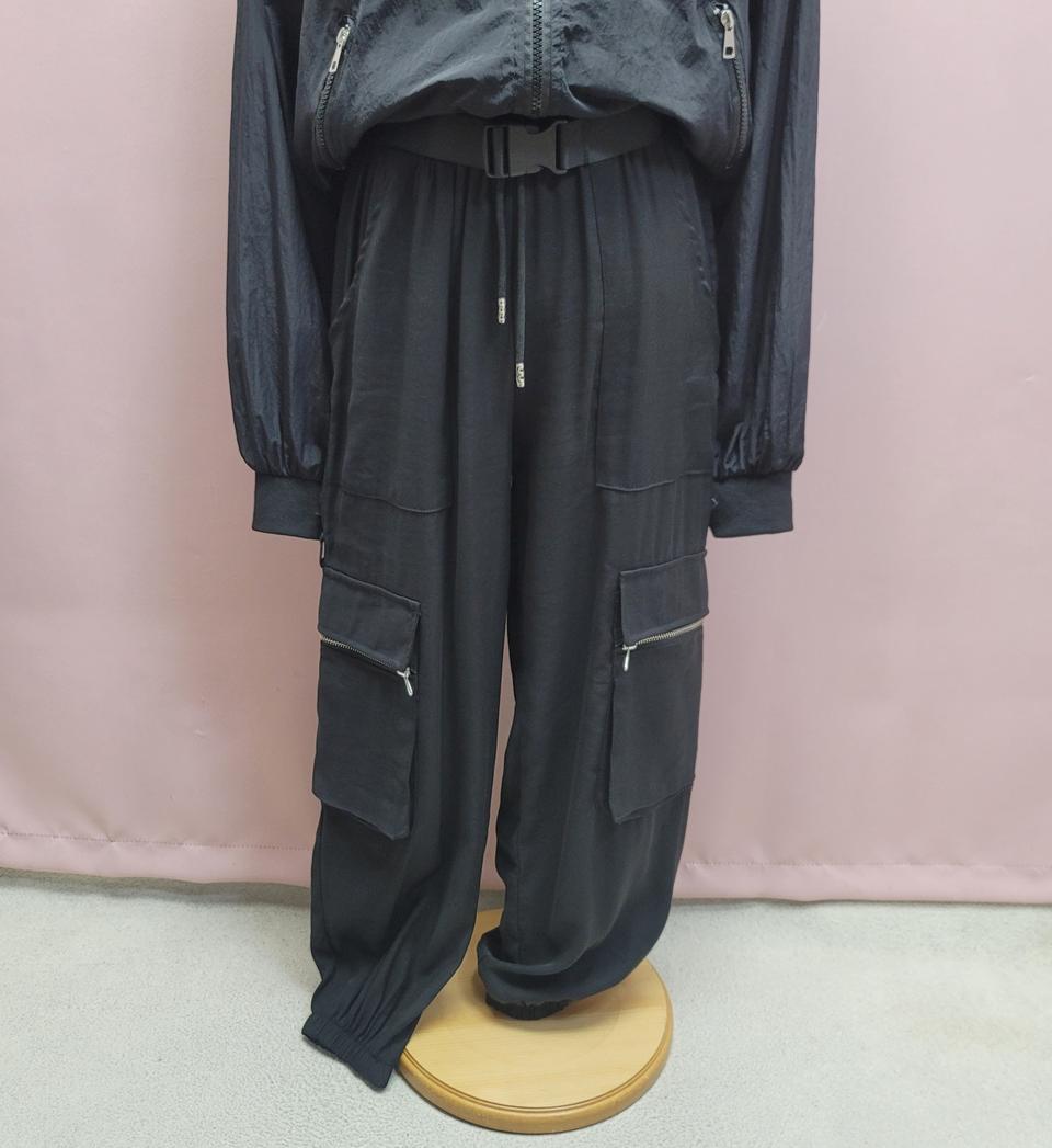 건빵 벨티드 조거팬츠