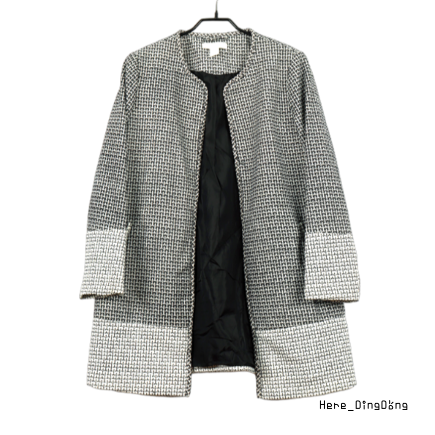 M / 투톤 봄 가을 자켓