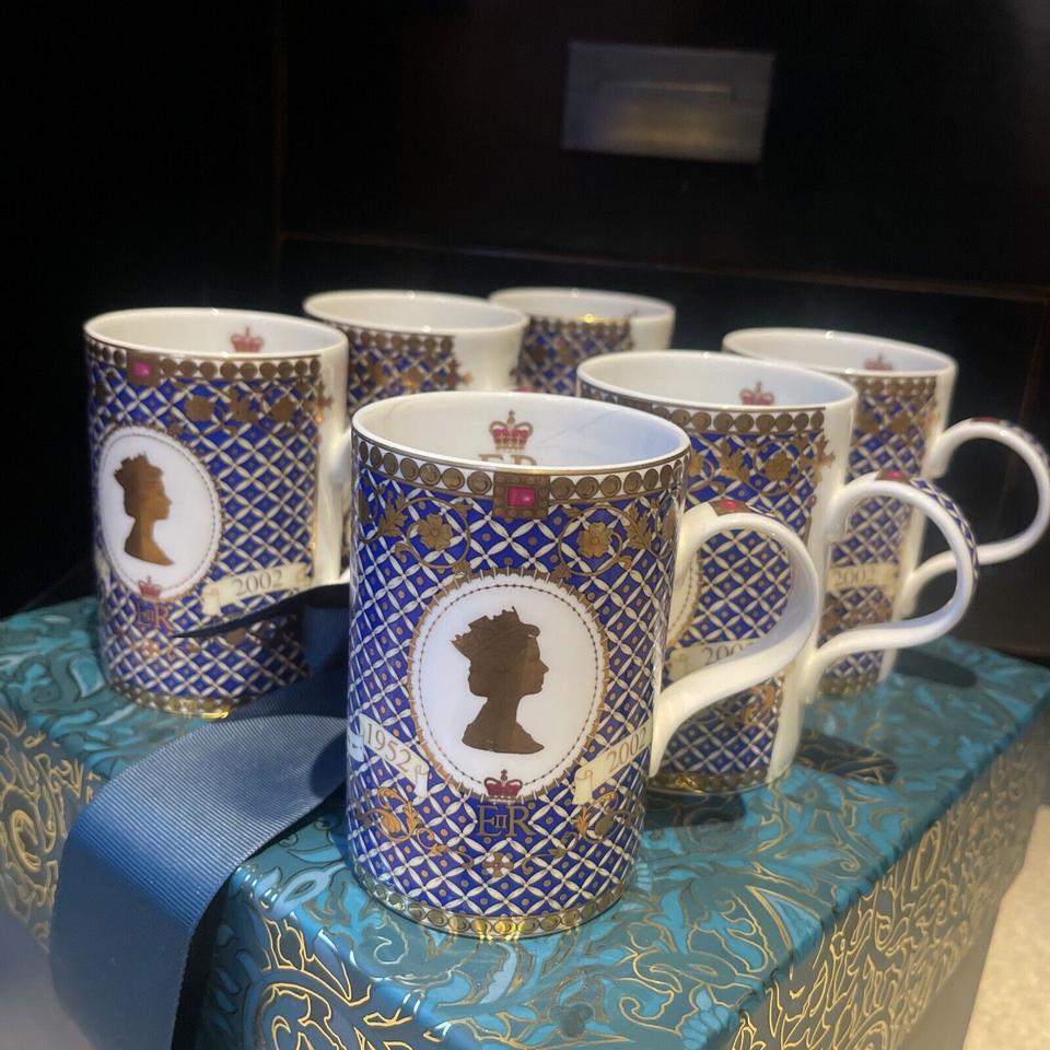 영국 제임스새들러 퀸엘리자베스 머그컵