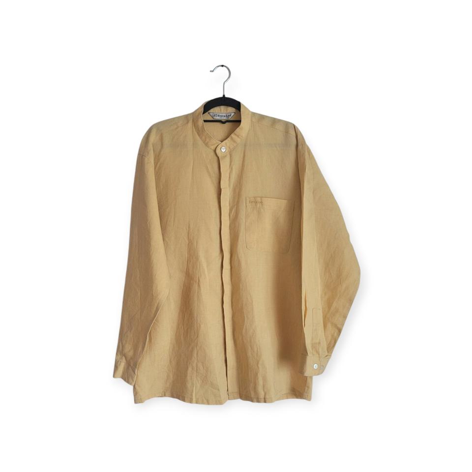 [특가진행중] Ferra Leo 린넨 소재 긴팔 셔츠 - 사이즈 100