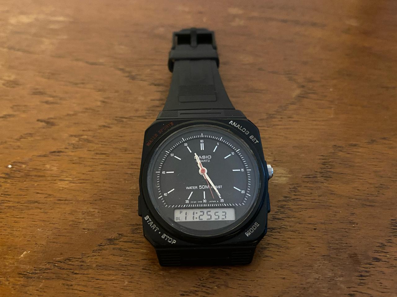 CASIO AQ-33w 아나디지 빈티지