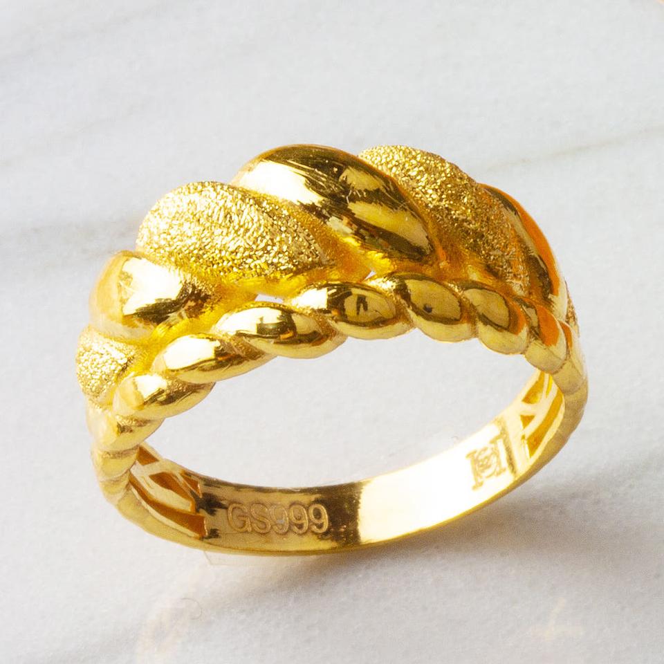 24k 순금반지 꽈베기 3.75g