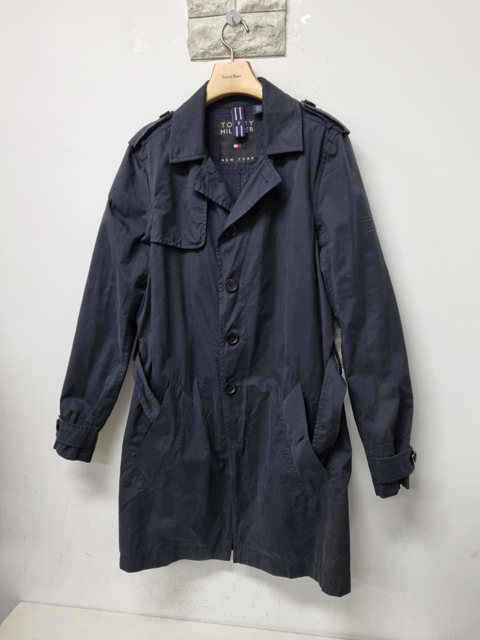 타미힐피거 남자 트렌치코트