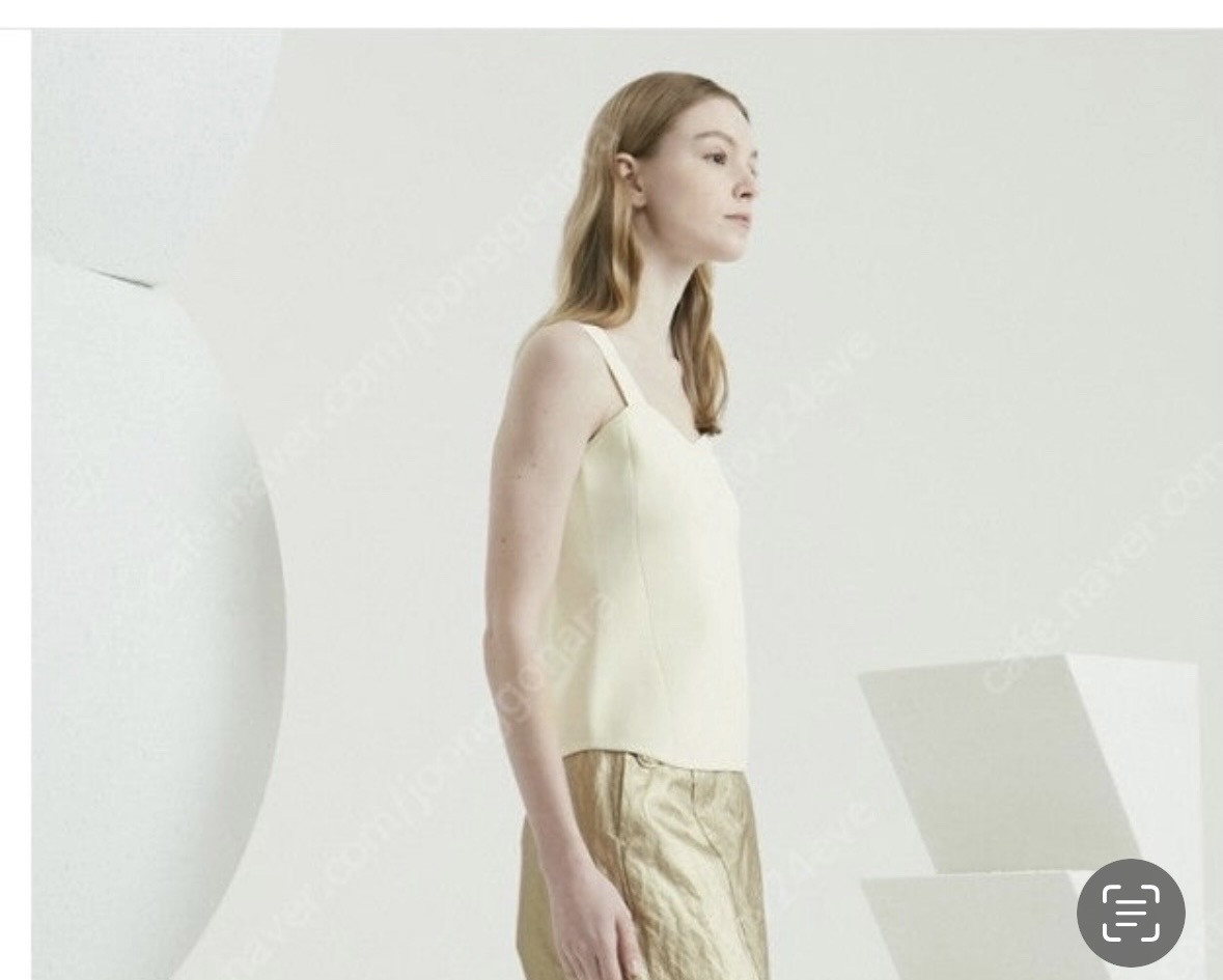 타임 뷔스티에 니팅탑