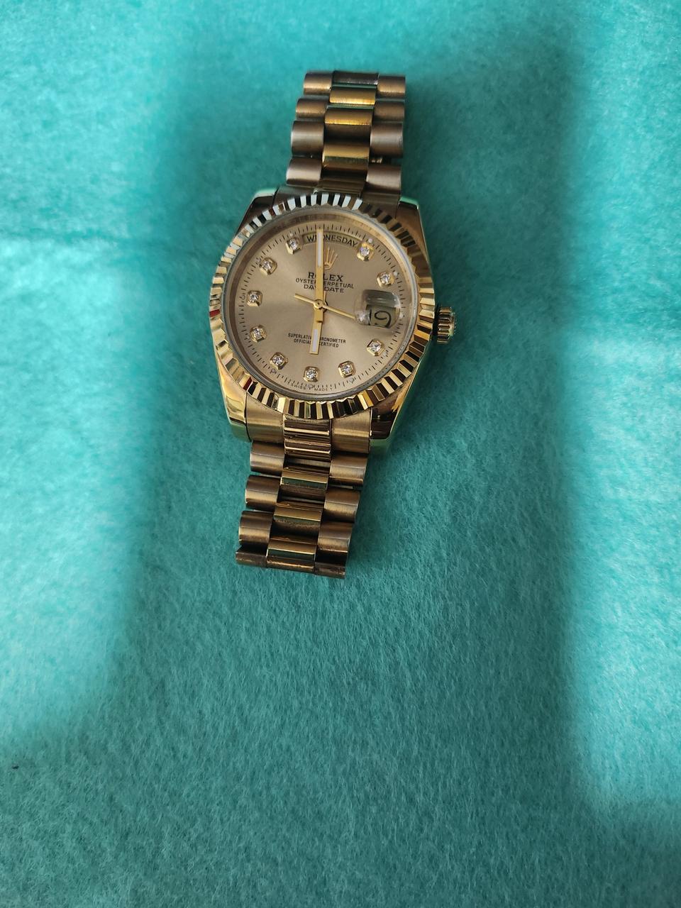 로*스 금장오토시계(남성)