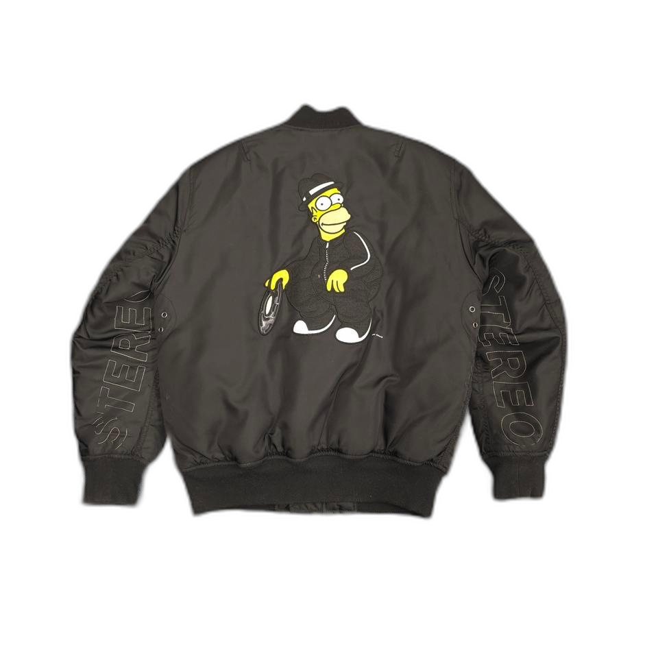 스테레오 바이널즈 호머심슨 MA-1 봄버자켓 항공점퍼 S