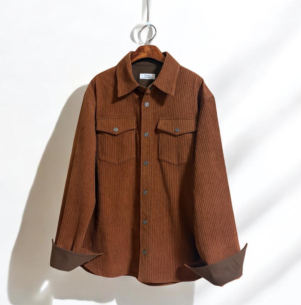[STUDIO TOMBOY] 스튜디오톰보이맨 셔츠 겸용 자켓/ 남여공용