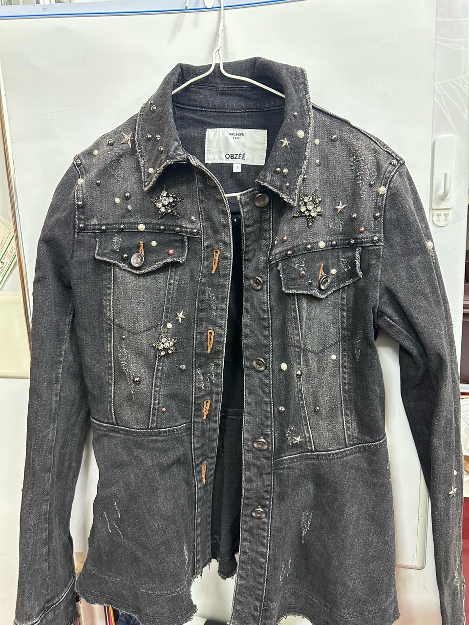 오브제 데님 비즈 55