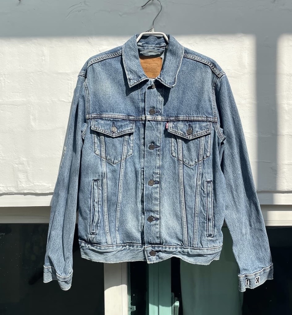 리바이스 프리미엄 패치 트러커자켓