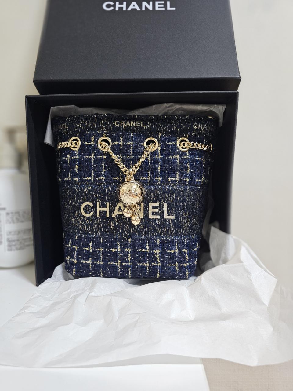 샤넬 노벨티 트위드백