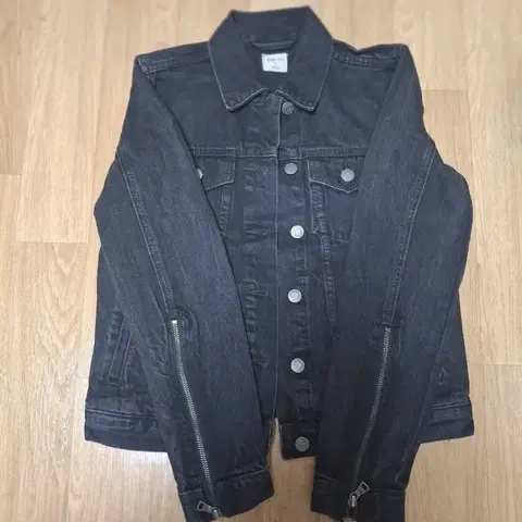 GAP갭 여성 블랙데님 쟈켓