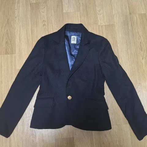 프랑스브랜드 MICHEL KLEIN미쉘클랑 네이비 금장 쟈켓(모91