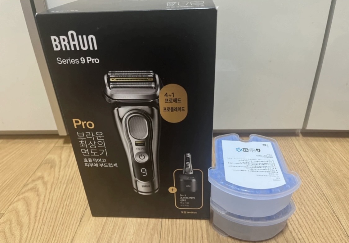 브라운 전기면도기 프로9 미개봉 새상품 팔아요!