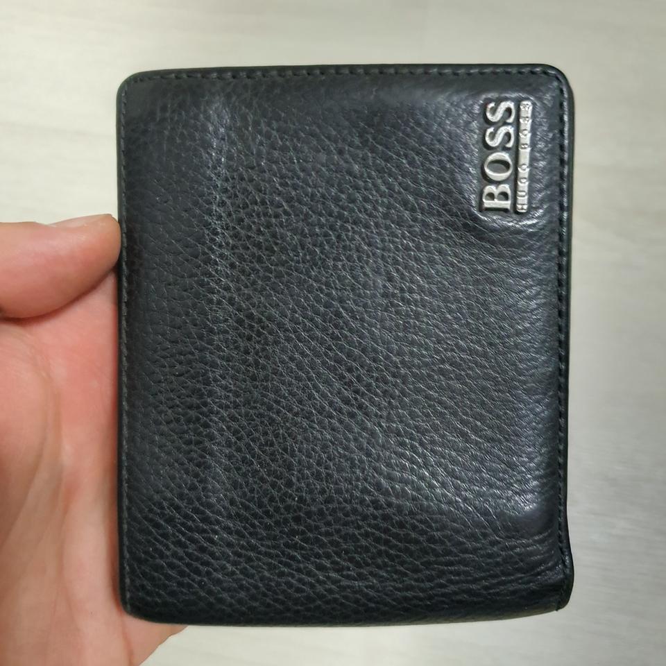 정품 휴고보스 남자 반지갑