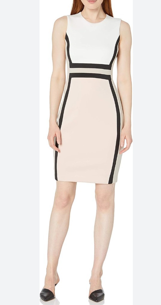 켈빈st 나시 정장 타이트 원피스 드레스 슬림 라인 섹시 홀복 하객룩