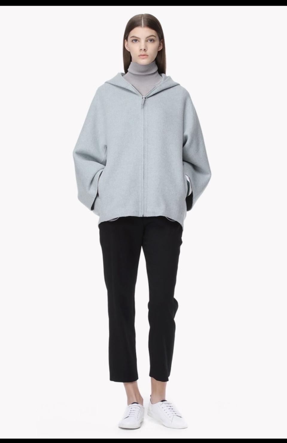 타임 후드 반코트