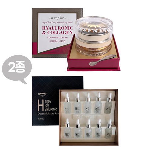 미백 주름 관리 크림 앰플 2종세트