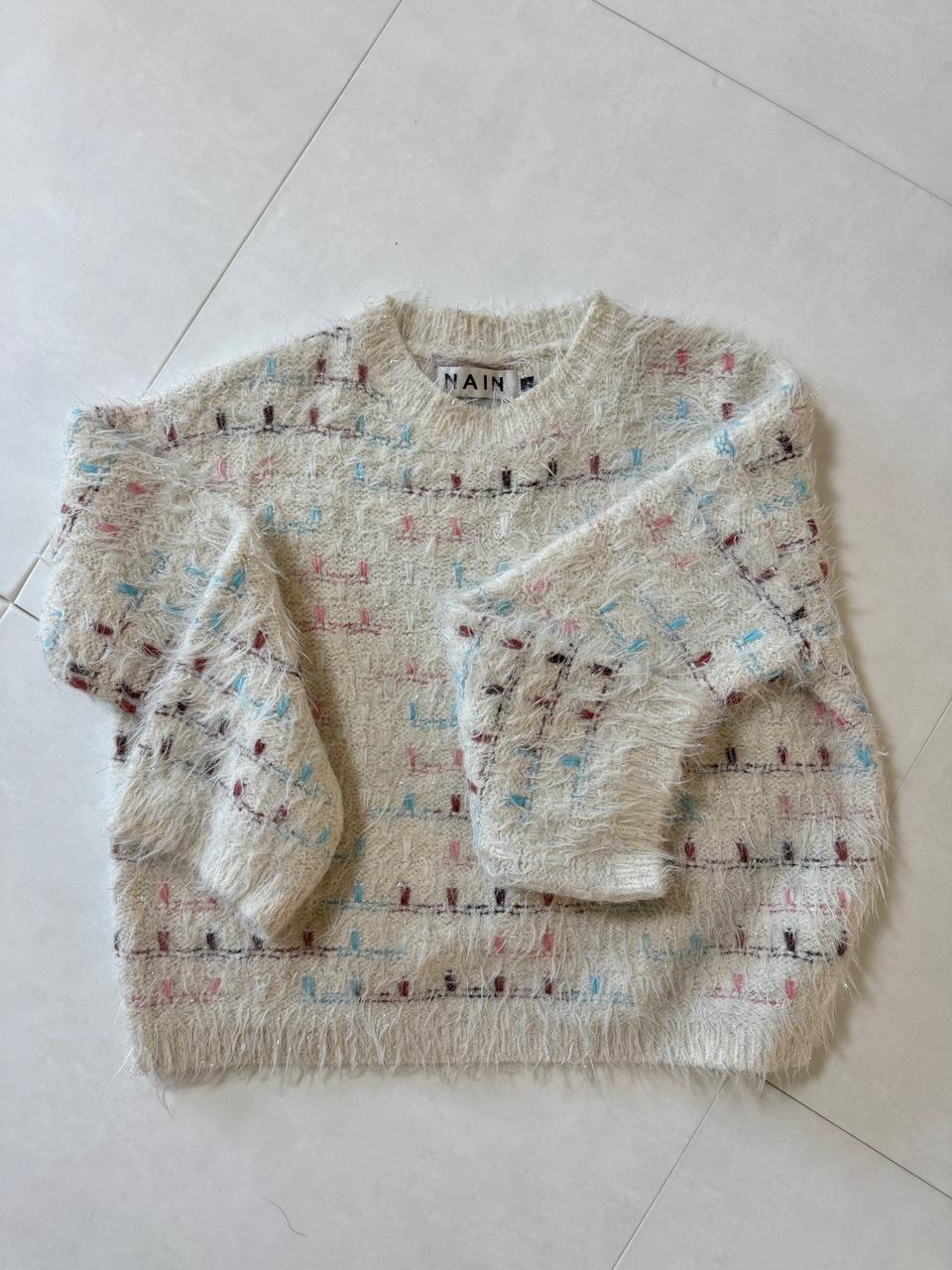 NAIN 나인 여성 펄 도톰 니트