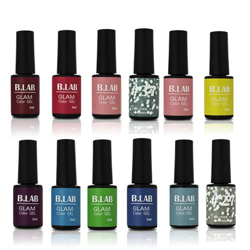 뷰랩 글램젤 젤네일 매니큐어 12개 네일스티커 20장