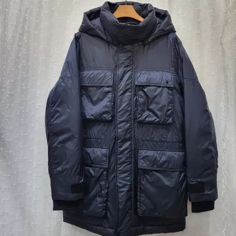 빈폴스포츠 패딩 점퍼 네이비 다운 패딩 100