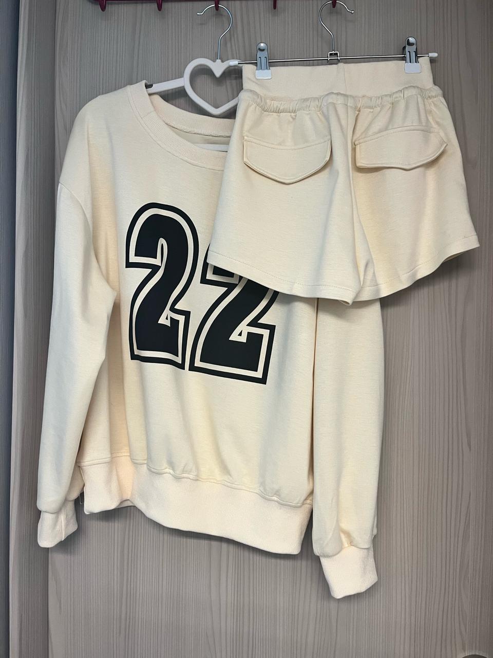 투투 슈크림 반바지 세트(새상품)