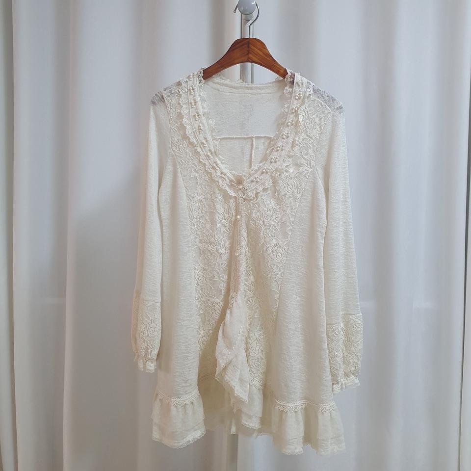 빈티지 레이스 프릴 원피스