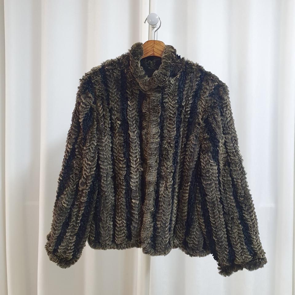 일본 빈티지 퍼 자켓