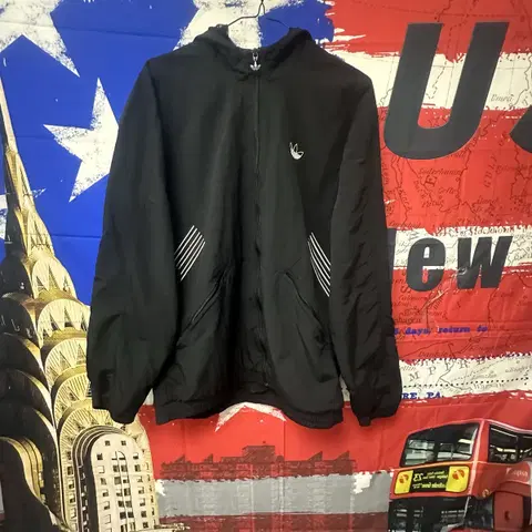 s급 아디다스 오버핏 바람막이 L100