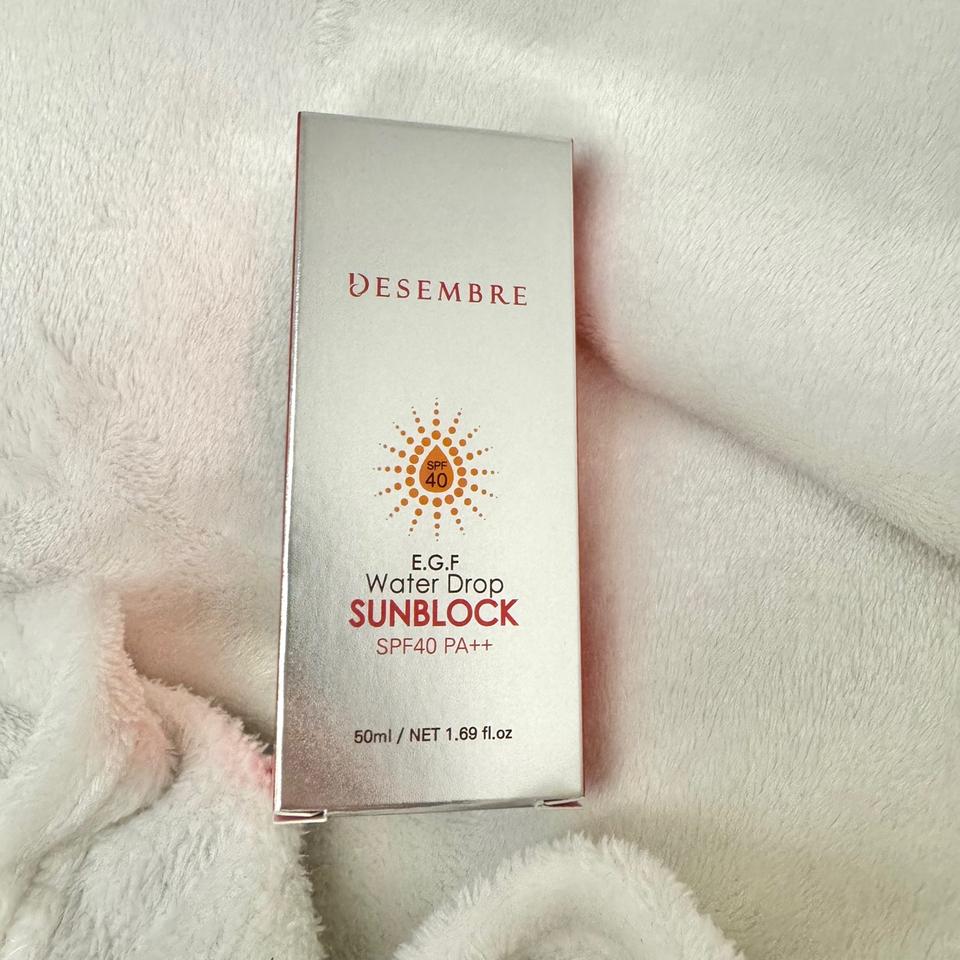 피부과 선크림 데쌍브르 재생 썬크림 데일리용 egf spf40