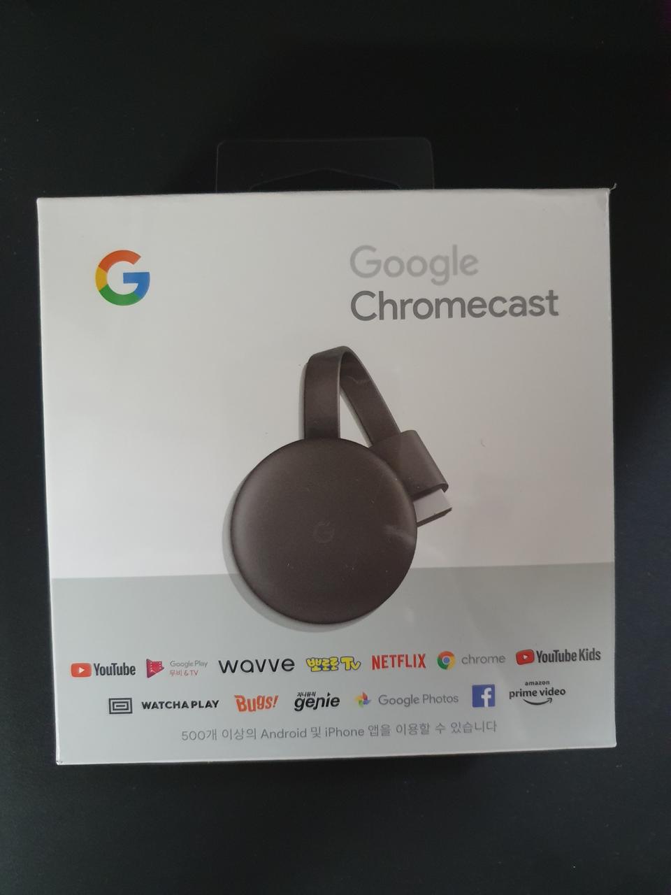 크롬캐스트  3세대, (국산정품)