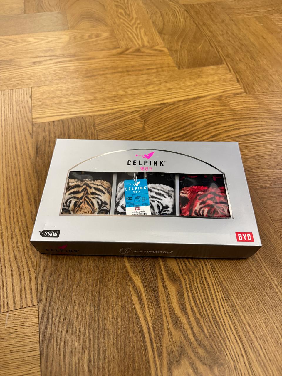 BYC 남성 드로즈 3매 새제품 (100)