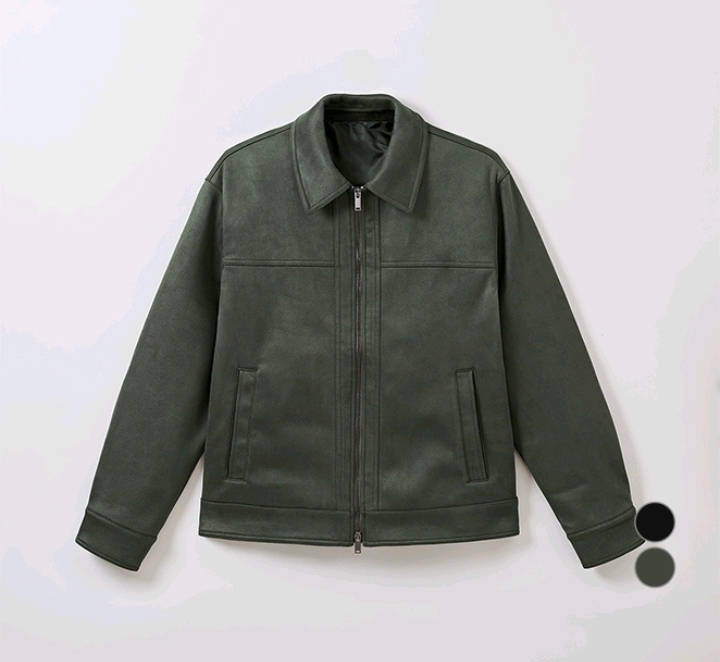 스파오 스웨이드자켓 신품 M