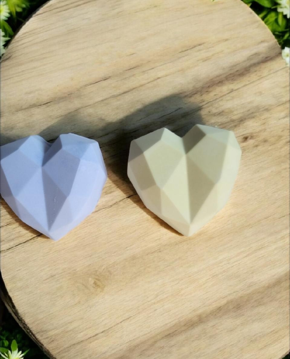 하트 차량용 석고 방향제 (환풍구 부착)