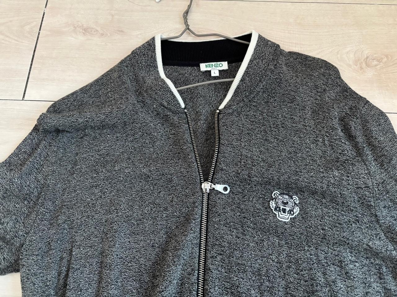 겐조 블루종 가디건 정품 100