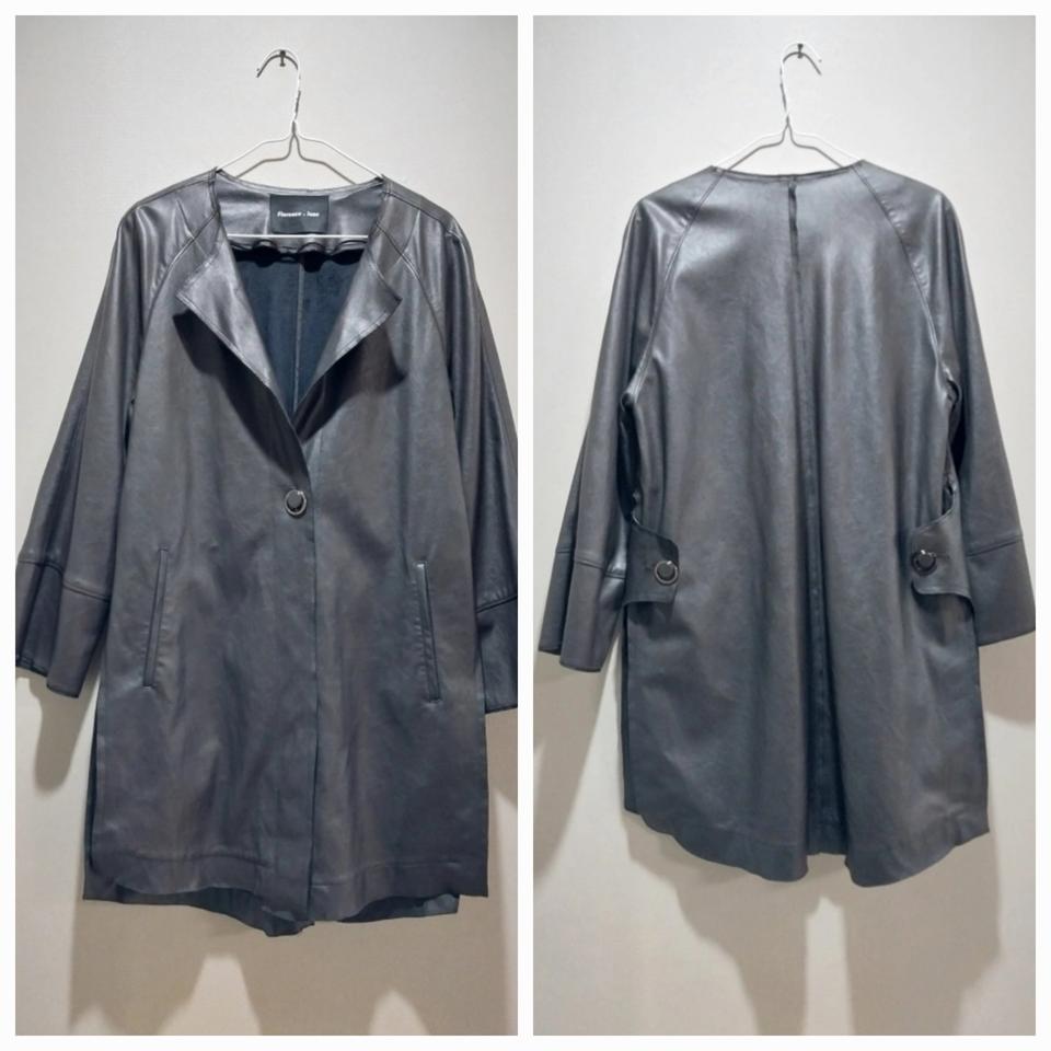 디자인이쁜 가죽코트 66