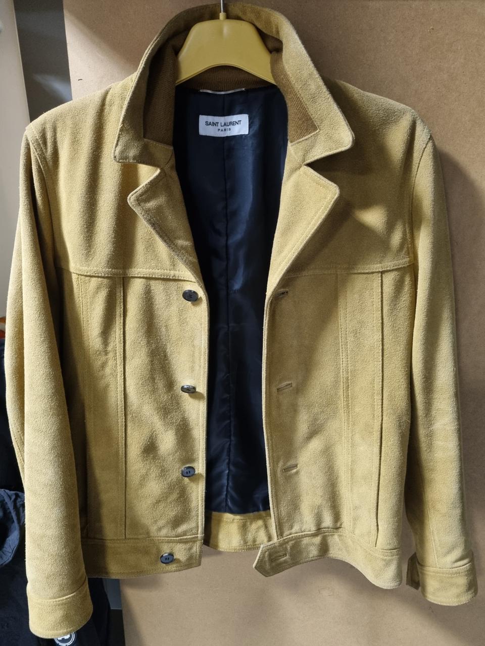 입생로랑 여성 스웨이드 자켓