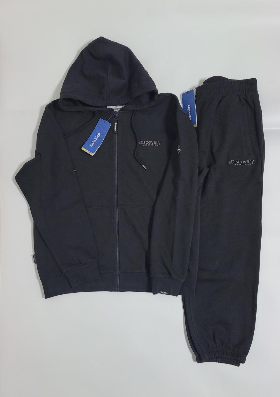 새상품)디스커버리 남성 오버핏 면트레이닝복 세트105