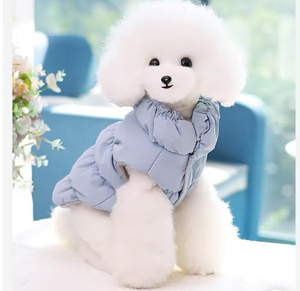 강아지 패딩옷 (새것)