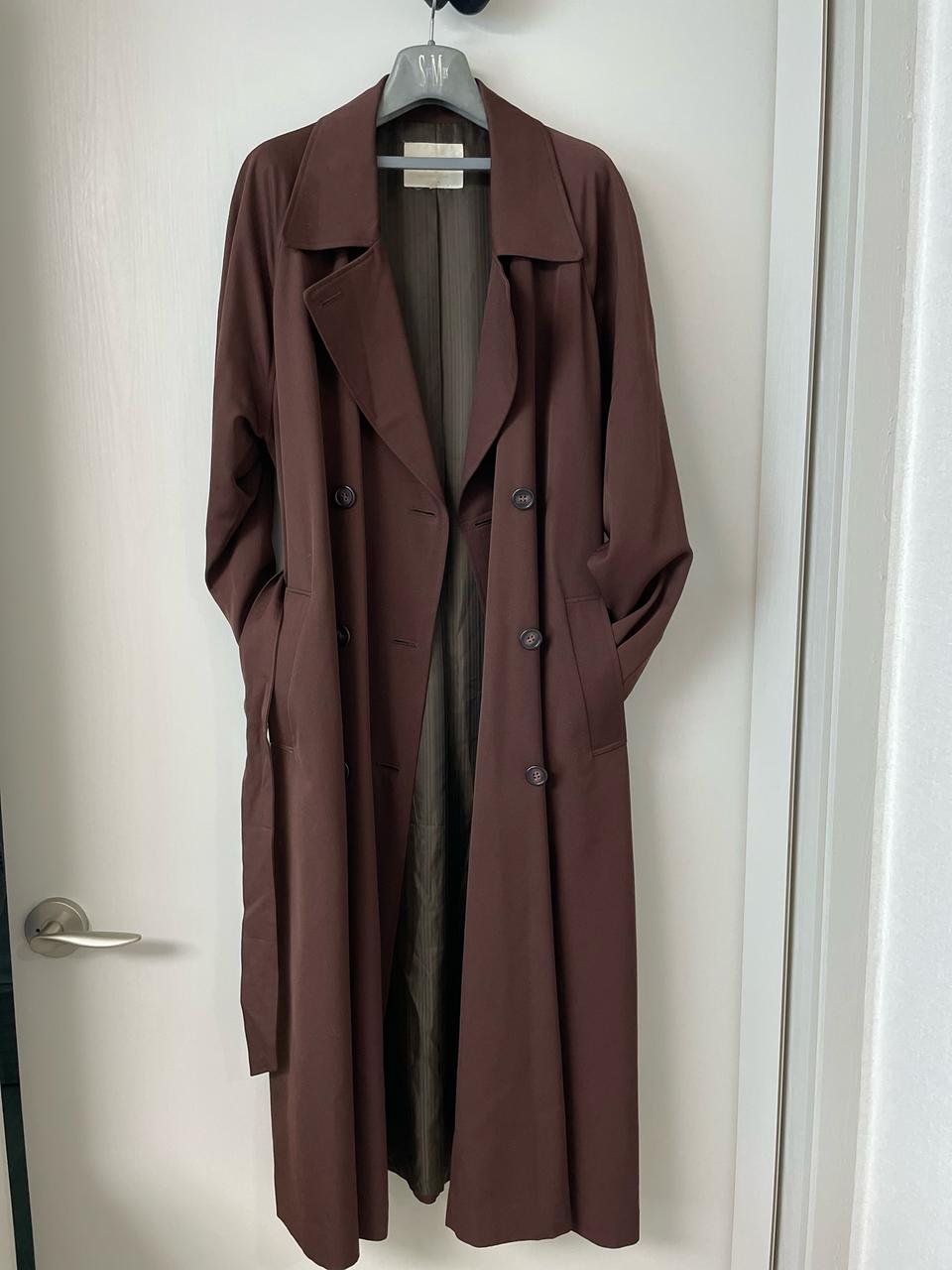분위기 갑 브라운 롱 트렌치코트 [빈티지 옷]