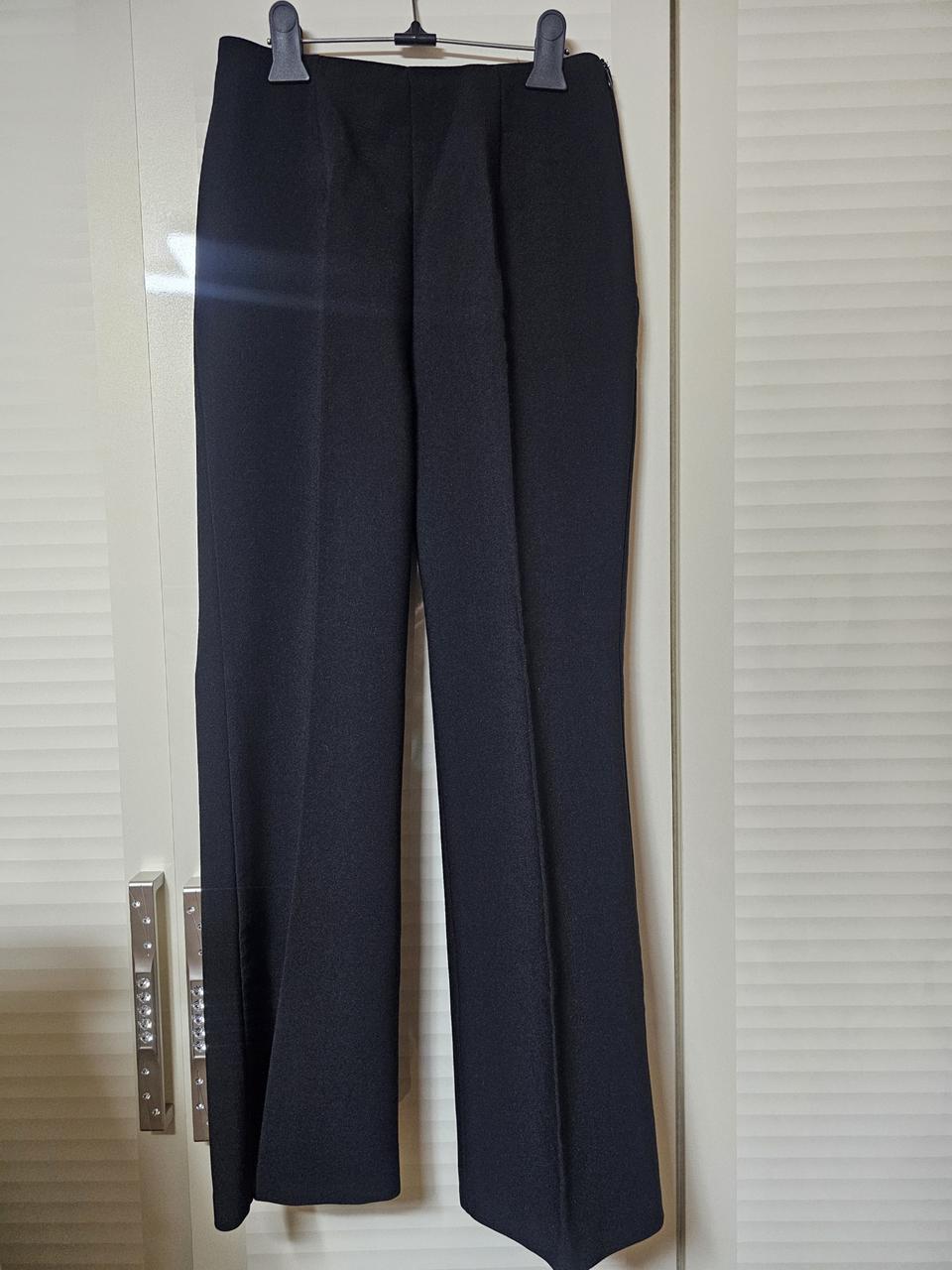 허리 밴딩 부츠컷 슬랙스