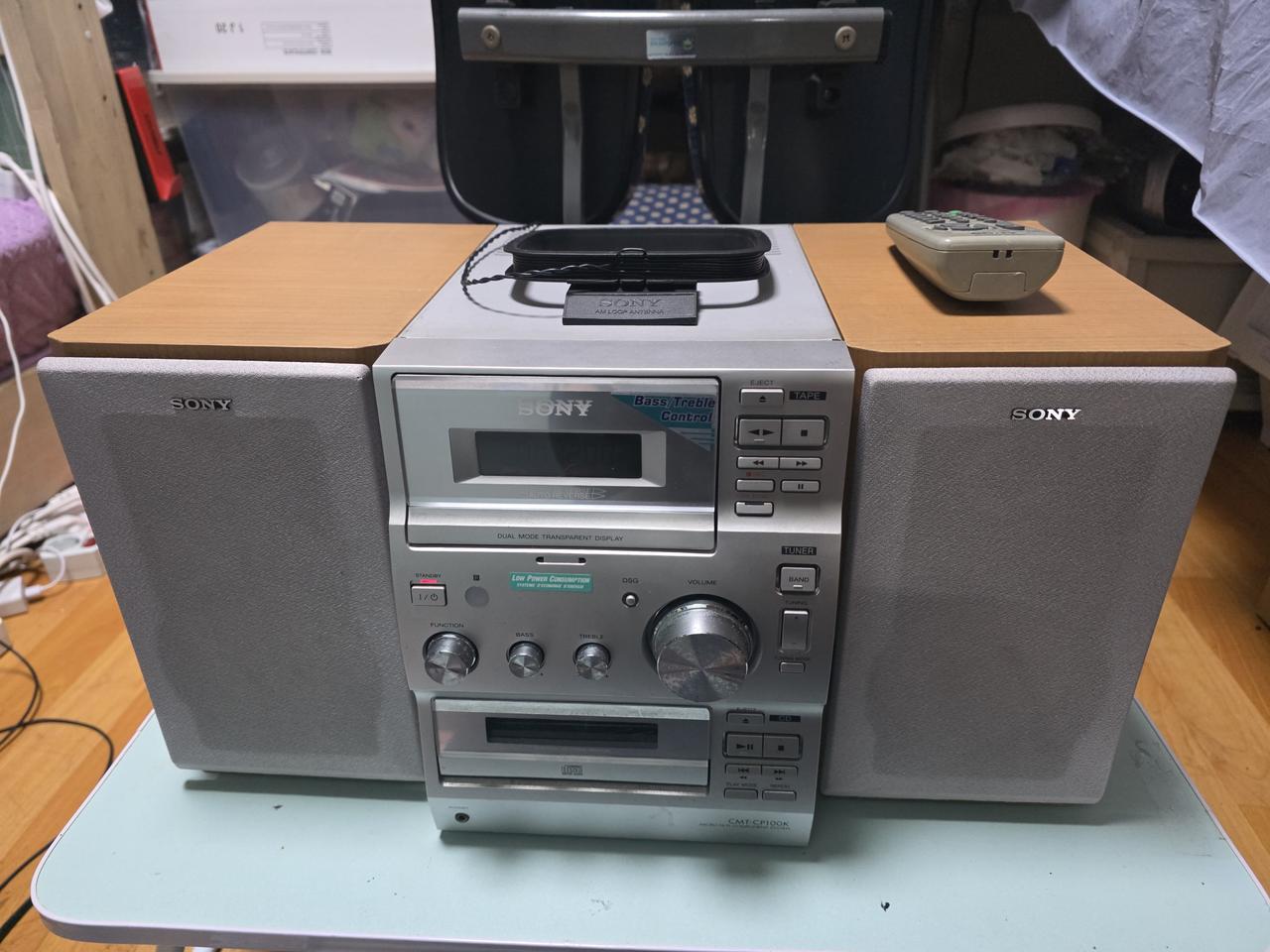 소니 CMX-CP100K 미니콤포넌트 오디오