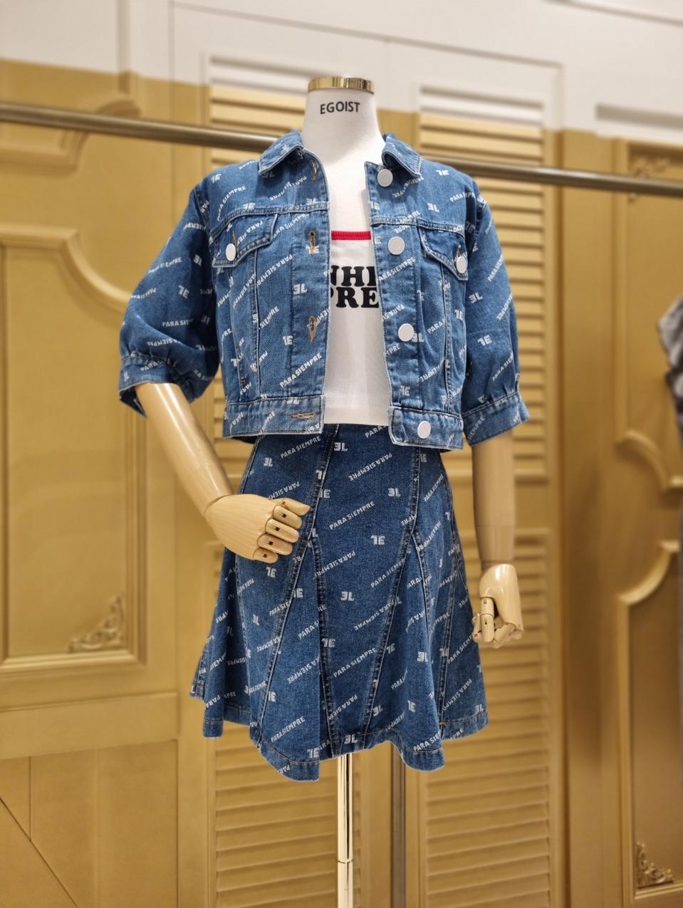 egoist 데님 자켓+스커트 셋업 66세트