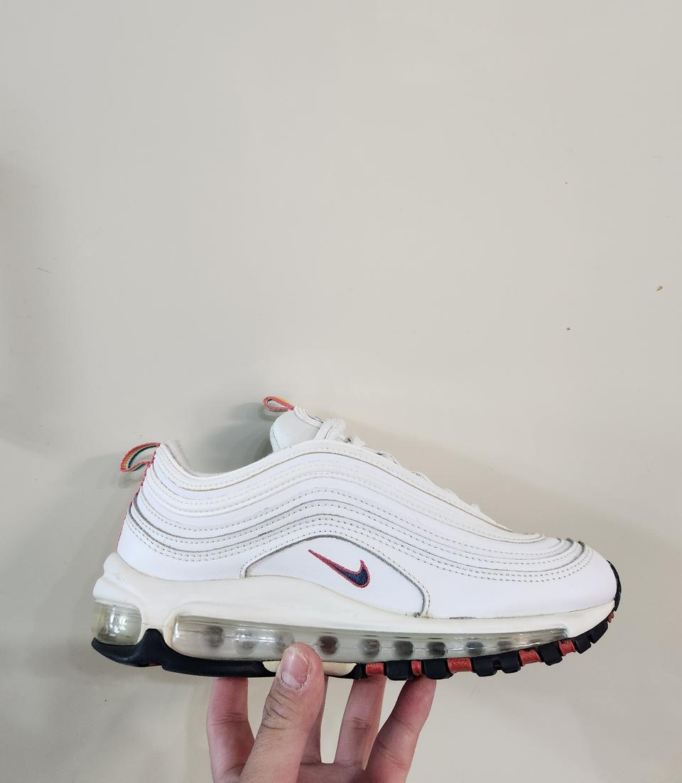 [240] 나이키 에어맥스97 화이트레인보우멀티컬라ㅡ최저가