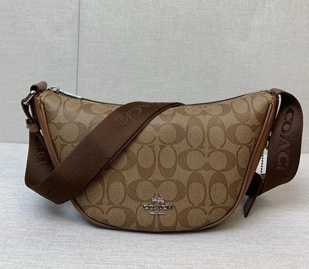 코치 COACH CT643 OS 여자 가방 시그니쳐 Pace 숄더 크로스