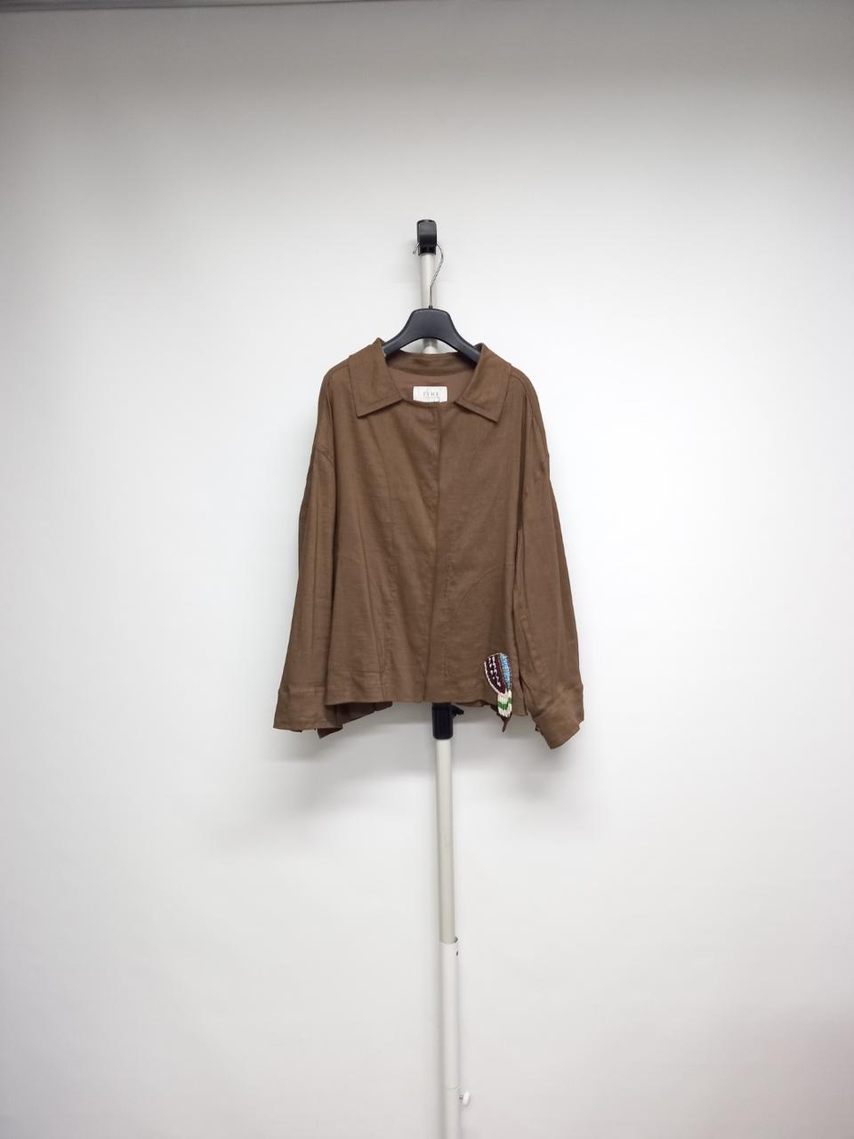 타임 춘하추 마 루즈박시핏 자켓 F 44-77