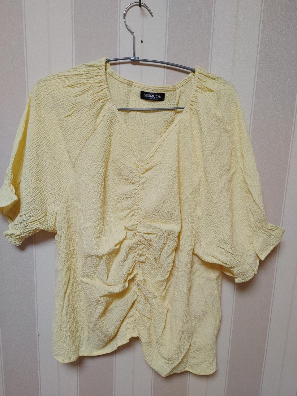 셔링브이블라우스 미개봉