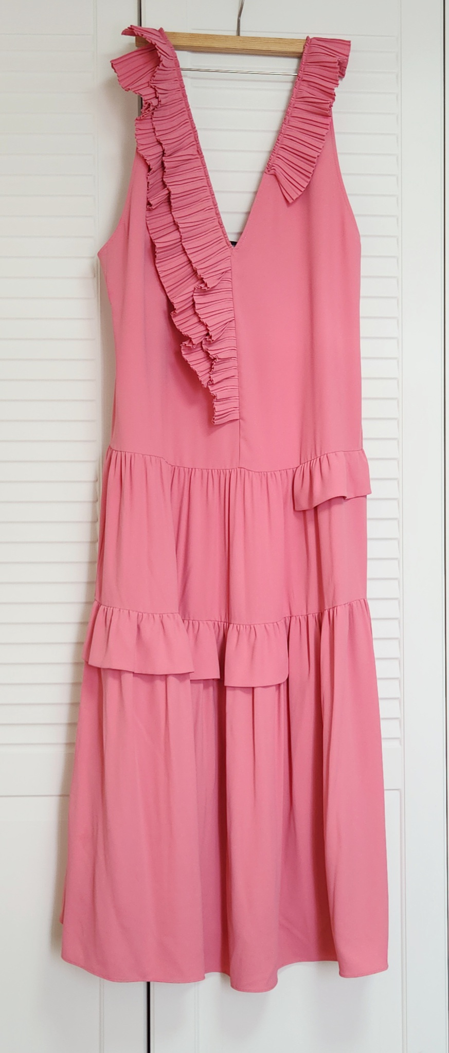 럭키슈에트  프릴 레이어드 원피스 /38