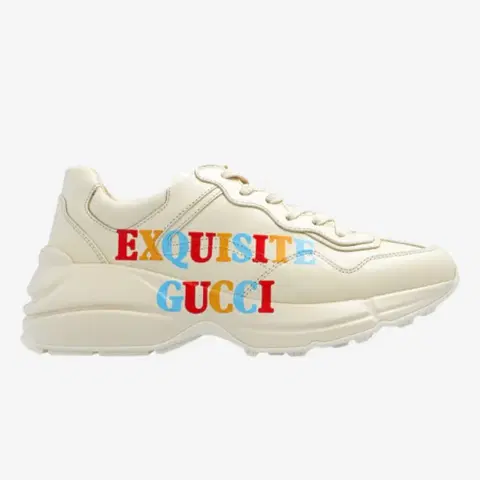 구찌 라이톤 익스퀴짓 아이보리 스니커즈