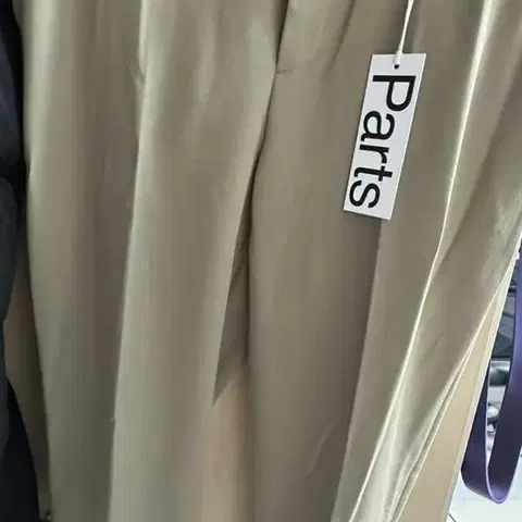 파츠 슬랙스 베이지, 브라운